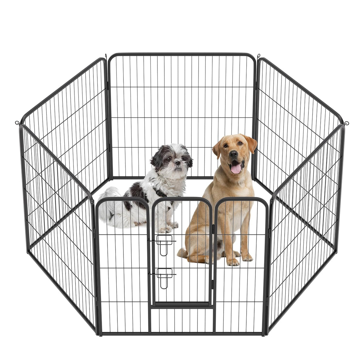BestPet | Dog Playpen | 40", 12 Panels | Heavy Duty Metal Pet Exercise Pen