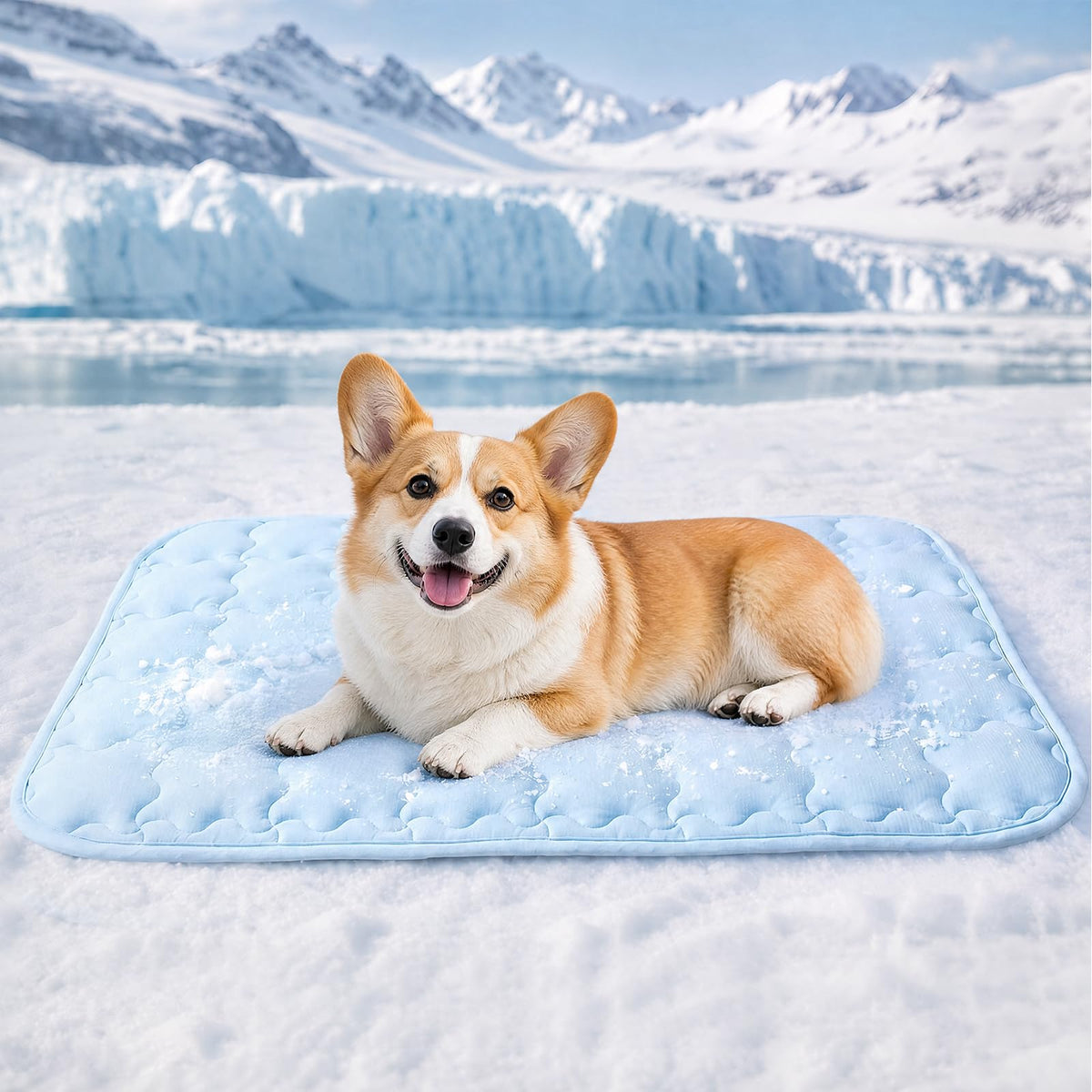 Luciphia Dog Cooling Mat, Q-MAX>0.5 Non-Slip Self-Cooling Pad for Pets