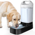 PETNF 2.4 Gallon Automatic Dog Water Bowl Dispenser with Handle