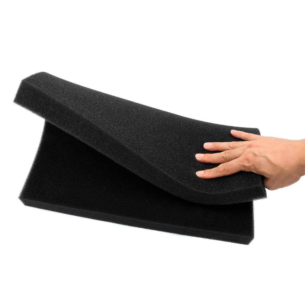 CKDFK Aquarium Filter Bio Sponge Pad, Foam Sponges Filter Media, Cut fit it Filter Accessories for Fish Tanks and Ponds (18"x18"x1.6" (50PPI) 1 Pack)
