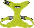 Voyager Step-in Pet Harness - All Weather Mesh, Adjustable Step in Harness for Cats and Dogs by Best Pet Supplies - Lime Green, L