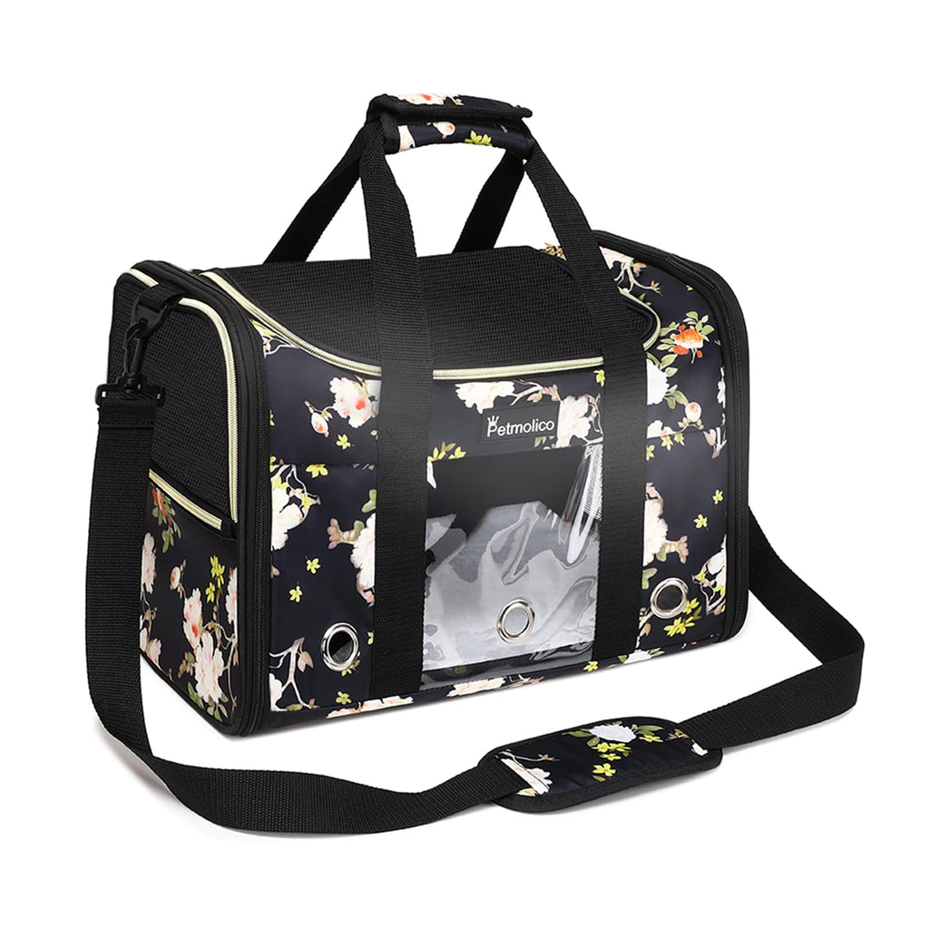 Petmolico Cat Carrier Soft-Sided Airline Approved, Medium, Mixed Yellow