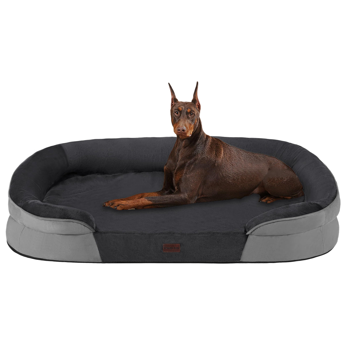 Dwanton Orthopedic Waterproof X-Large Dog Bed Sofa, Gel Memory Foam, 45"