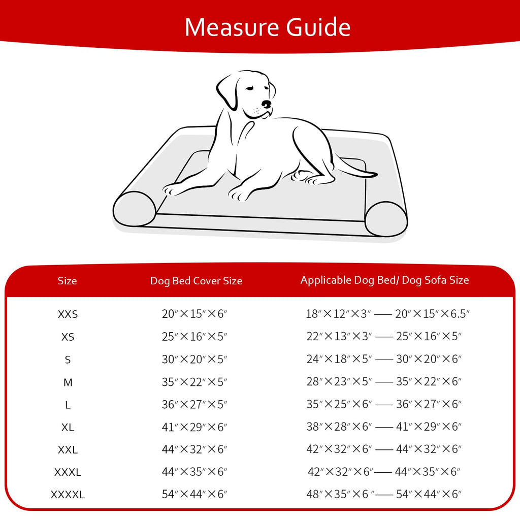Waterproof Dog Bed Covers Replacement Lovely Black Star Print, 27x36 Inches