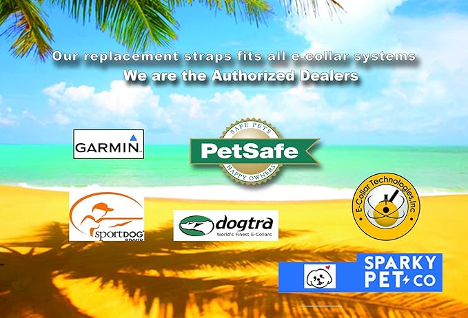 Replacement GPS eCollar with Adjustable Bungee, Multi-Hole Design, and Secure Toggle Closure for Small Dogs (Teal Blue, Small Neck)