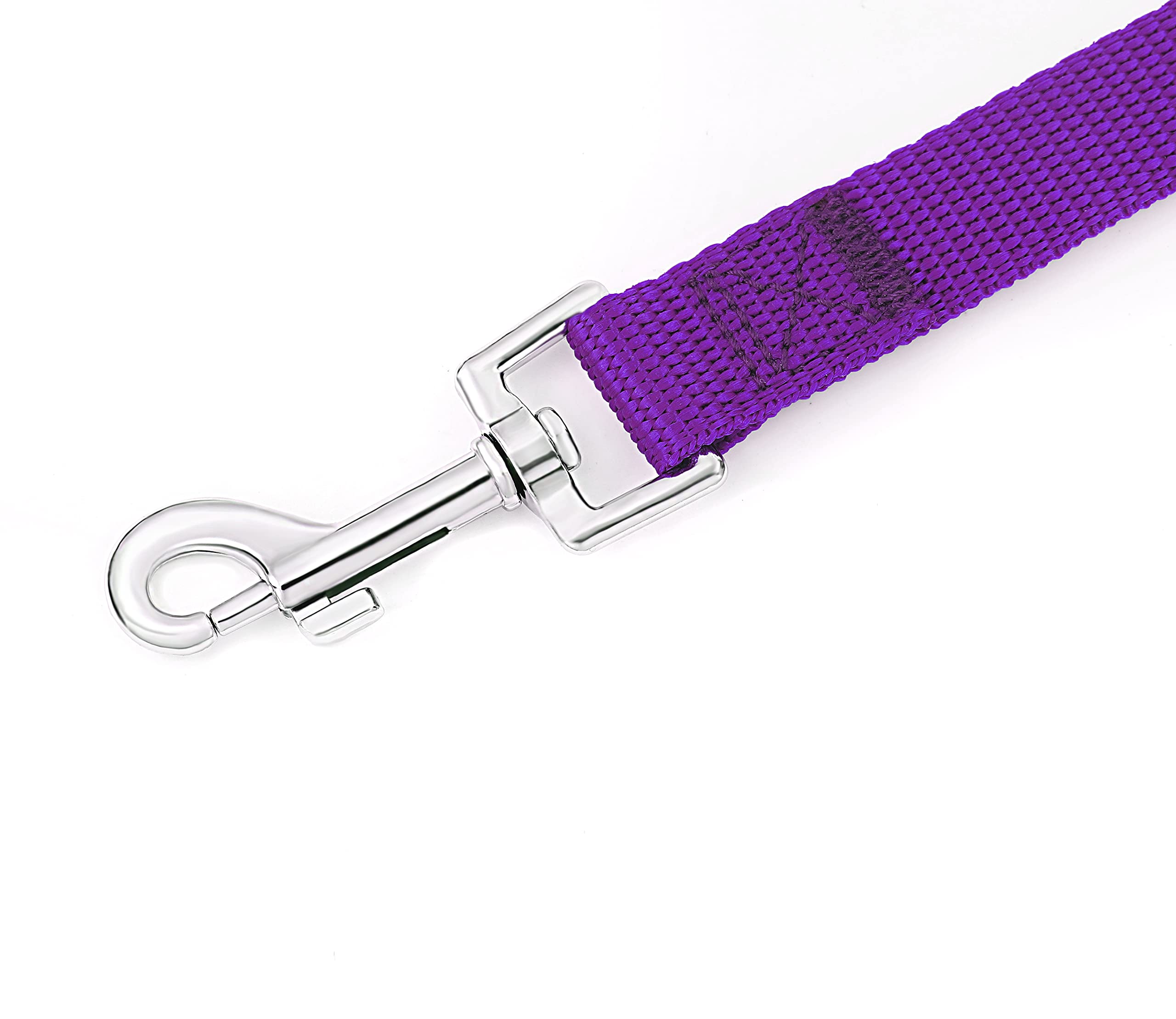 AmaGood Dog/Puppy Obedience Recall Training Long Dog Leash- 20 feet 30 feet 50 feet 15 feet Long Leash for Dogs Training,Recall,Play,Safety,Camping (Purple, 15 Foot (Pack of 1))