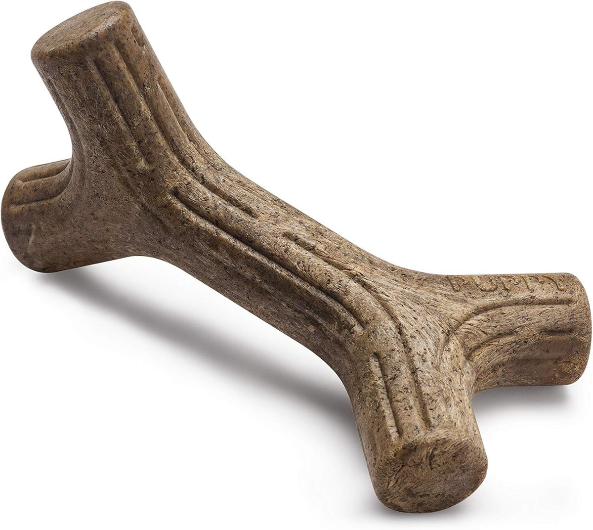 Benebone Puppy 2-Pack Dental Chew/Wishbone Dog Chew Toys, Real Bacon, Small