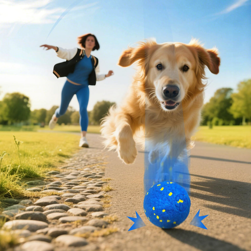 Zuykjeagle Interactive Dog Toy Ball, Interactive Dog Toys for Large Medium Dogs - Smart Automatic Bouncing Ball - 3 Modes Moving Vibrating Rolling Jumping Balls to Keep Them Busy
