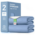 IMPROVIA® Washable Underpads, Heavy Absorbency Reusable Incontinence Pads