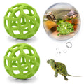 BUYBYLOV Turtle Feeder Ball, Aquatic Turtle Tank Accessories, Red Eared Slider Turtles Toys, Aquarium Decorations