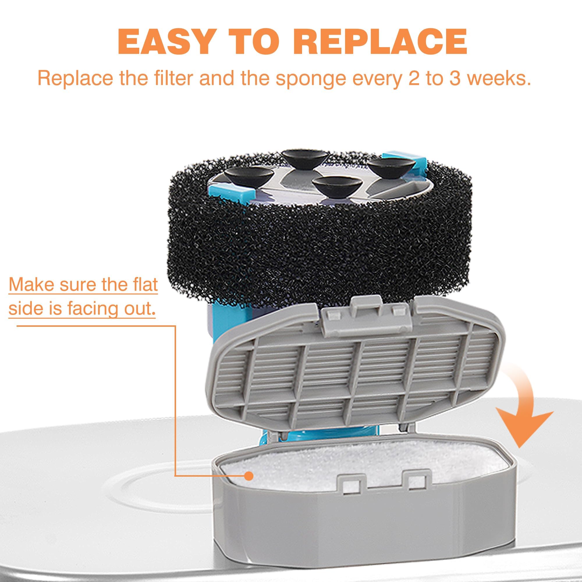 Rellaty Official Cat Fountain Filters Replacement