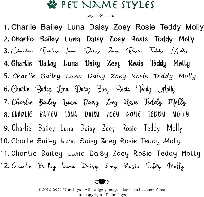 Ultra Joys Dog Tags Personalized for Pets - Hollow Paw Custom Pet ID Tag - Engraved Dog Tag for Small, Large Dogs - Large Star in Silver