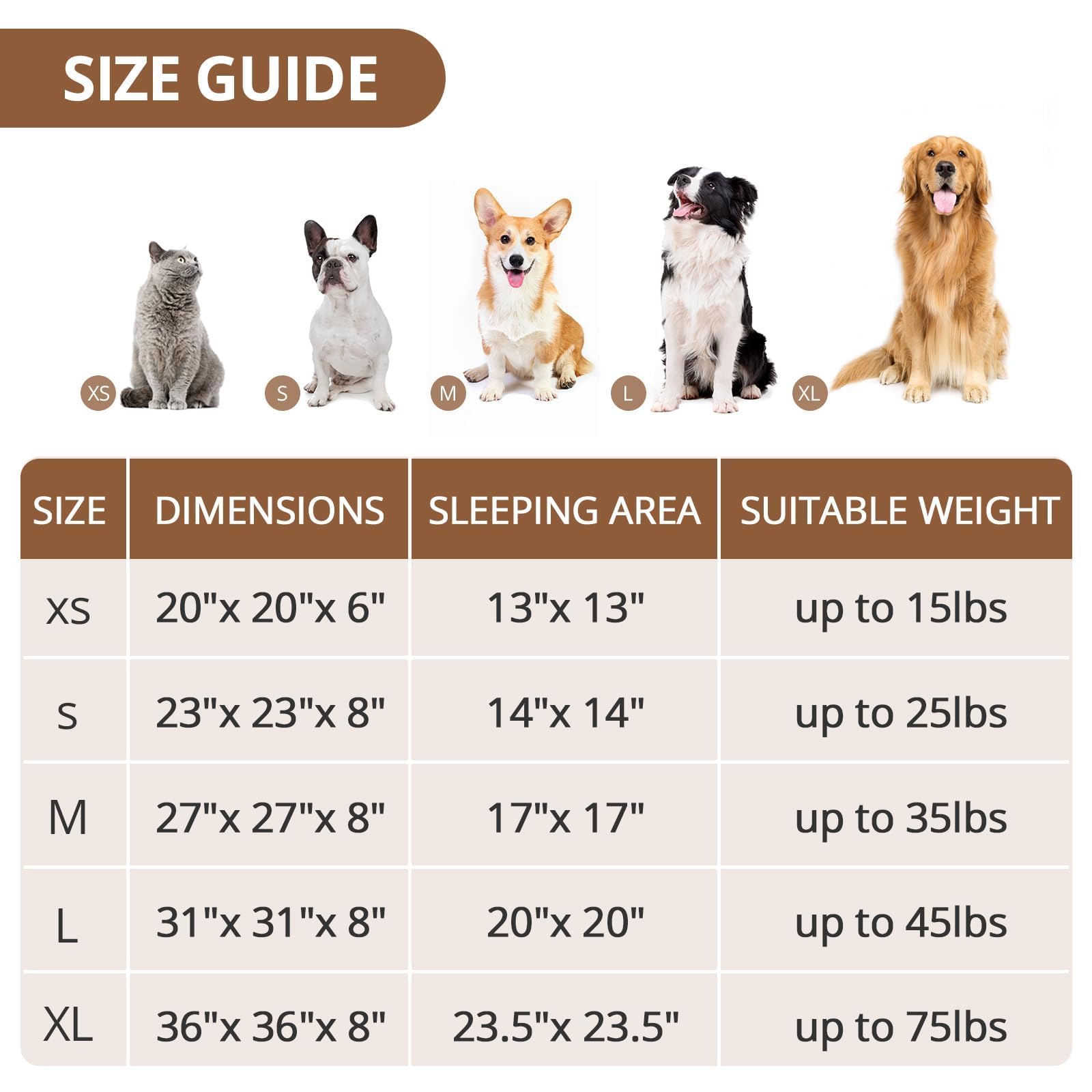 JOLLYVOGUE Calming Dog Bed Medium Size Dog, Anti-Anxiety Donut Medium Pet Bed, 27 inches Fluffy Faux Fur Round Cat Bed (Smoke Pink)