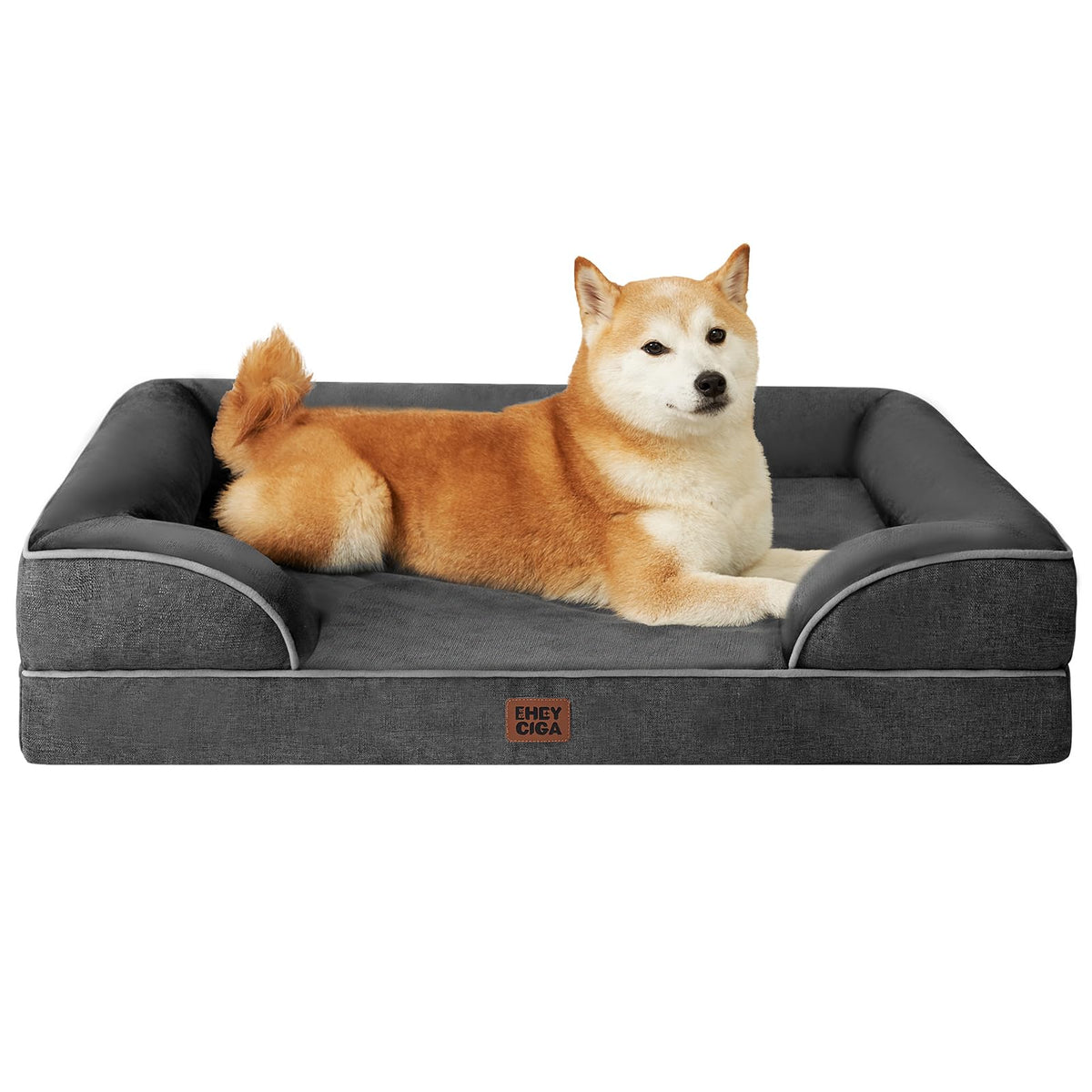 EHEYCIGA Orthopedic Dog Beds Large Sized Dog, Waterproof Washable Pet Bed
