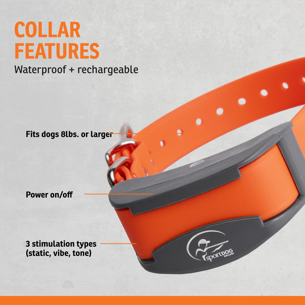 SportDOG FieldTrainer 425X & SportHunter 825X Add-A-Dog Collar, Orange