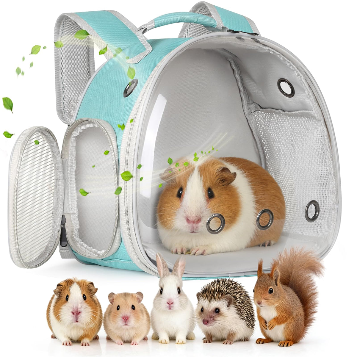 Guinea Pig Carrier, Small Animal Bird Rabbit Turtle Carrier Bag, African Hedgehog Portable Travel Carrier Outdoor Hangbag, Bird Rabbit Guinea Pig Squirrel Carrier