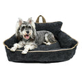 RAFASAFA Washable Dog Bed Medium Size,Pet Beds for Medium Dogs,Dog Sofa Bed with Removable Washable Cover,Warm and Comfortable,M(23.5"x15.5"x13.5")