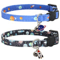 Giecooh Cat Collar Breakaway for Boy and Girl Cats, Planet Shaped