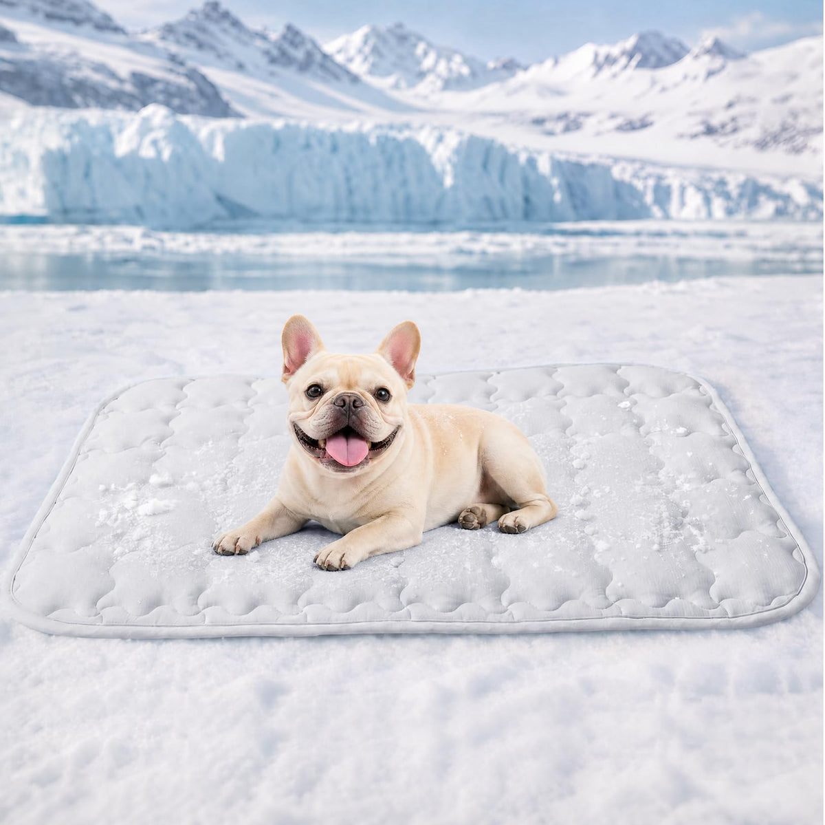 Luciphia Dog Cooling Mat, Q-MAX>0.5 Non-Slip Self-Cooling Pad for Pets