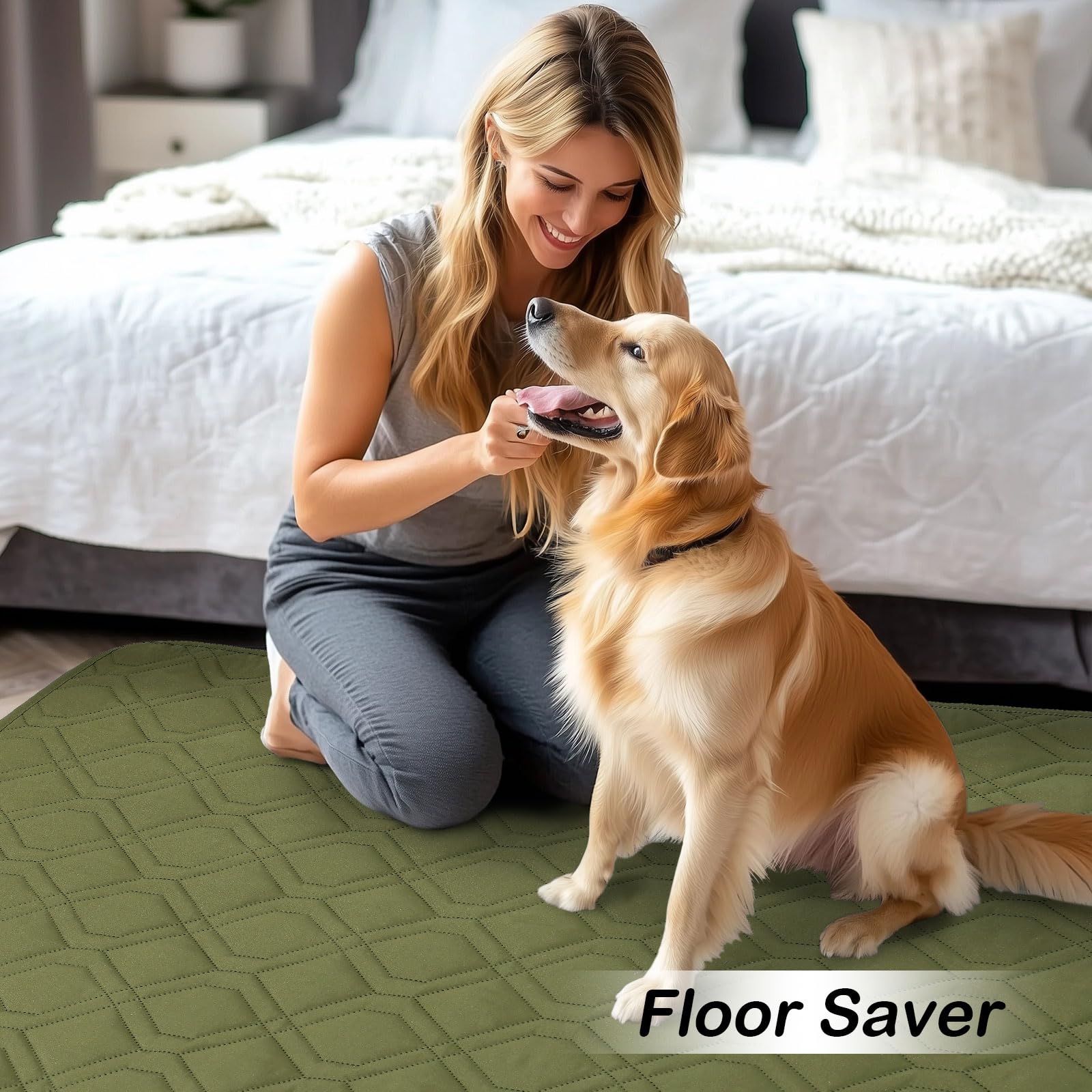 hyha Waterproof Dog Bed Blanket - Soft Pet Blanket & Sofa Cover for Dogs