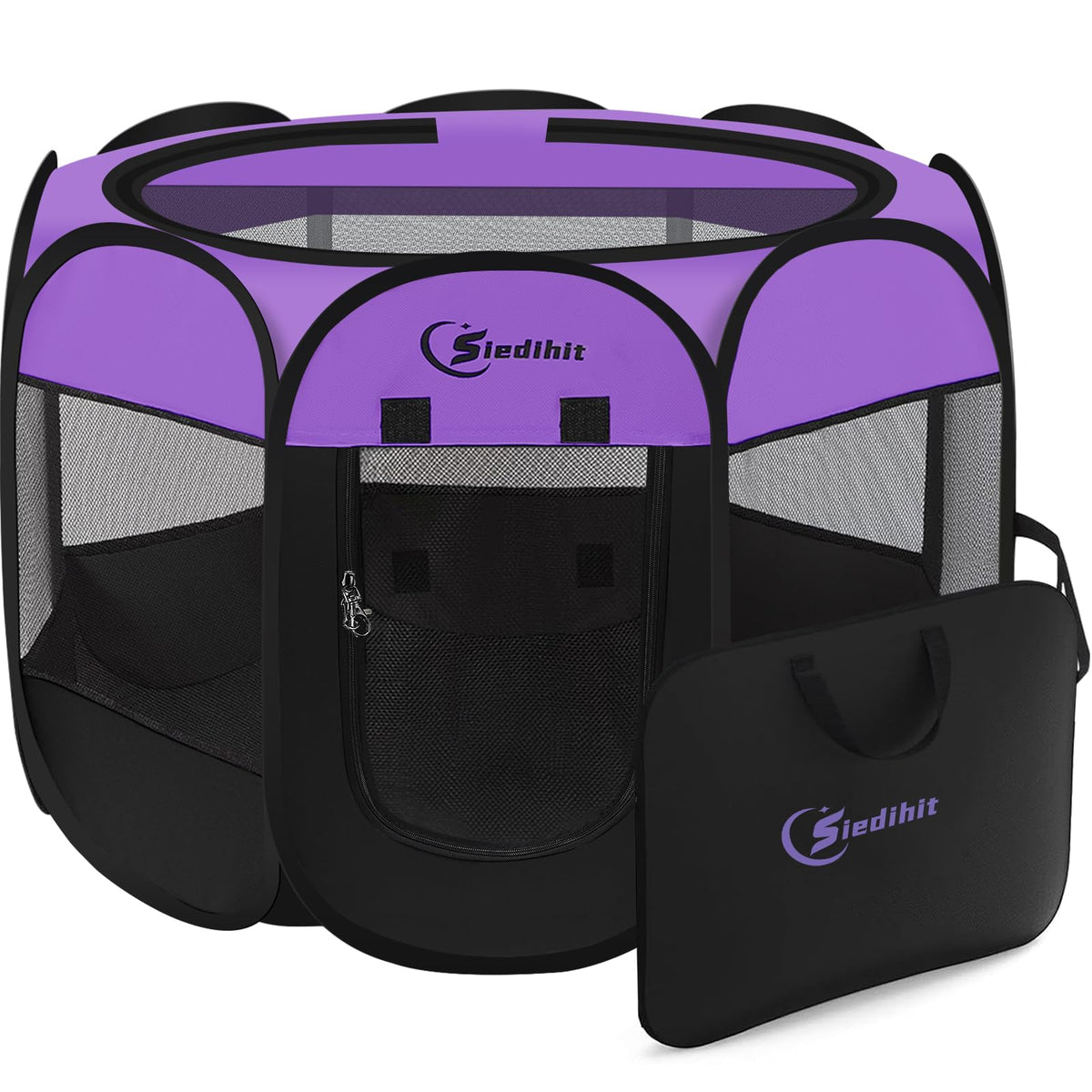 Siedihit Dog Cat Playpen, Large Puppy Pet Playpen, Dog Crate Tent Cage