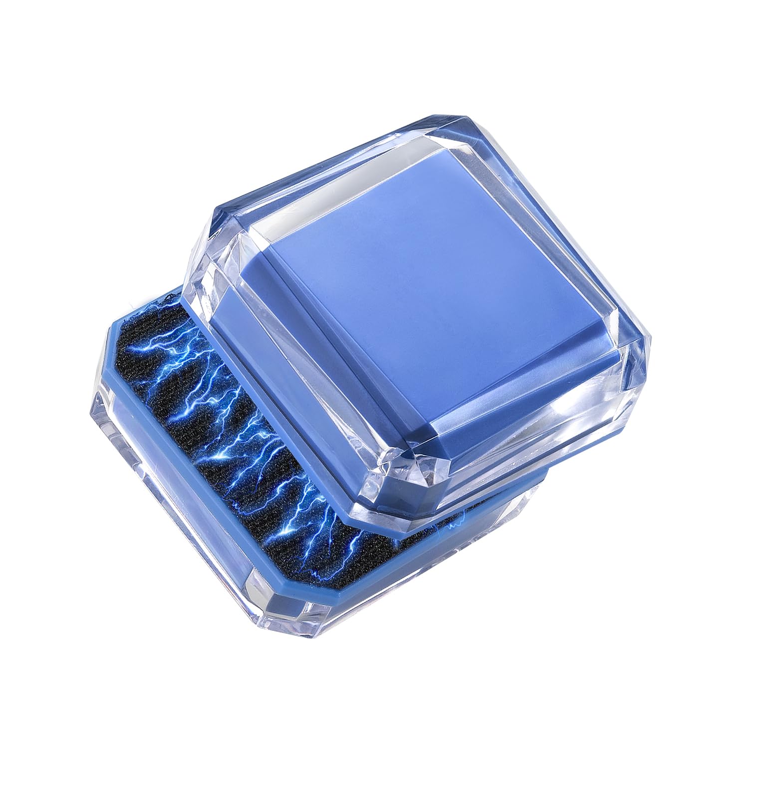 Carefree Fish Aquarium Small Super Magentic Cleaner(The Heart of The Ocean) Fish Tank Algae Scraper Fish Bowl Magnet Brush for Glass Tank No Floating