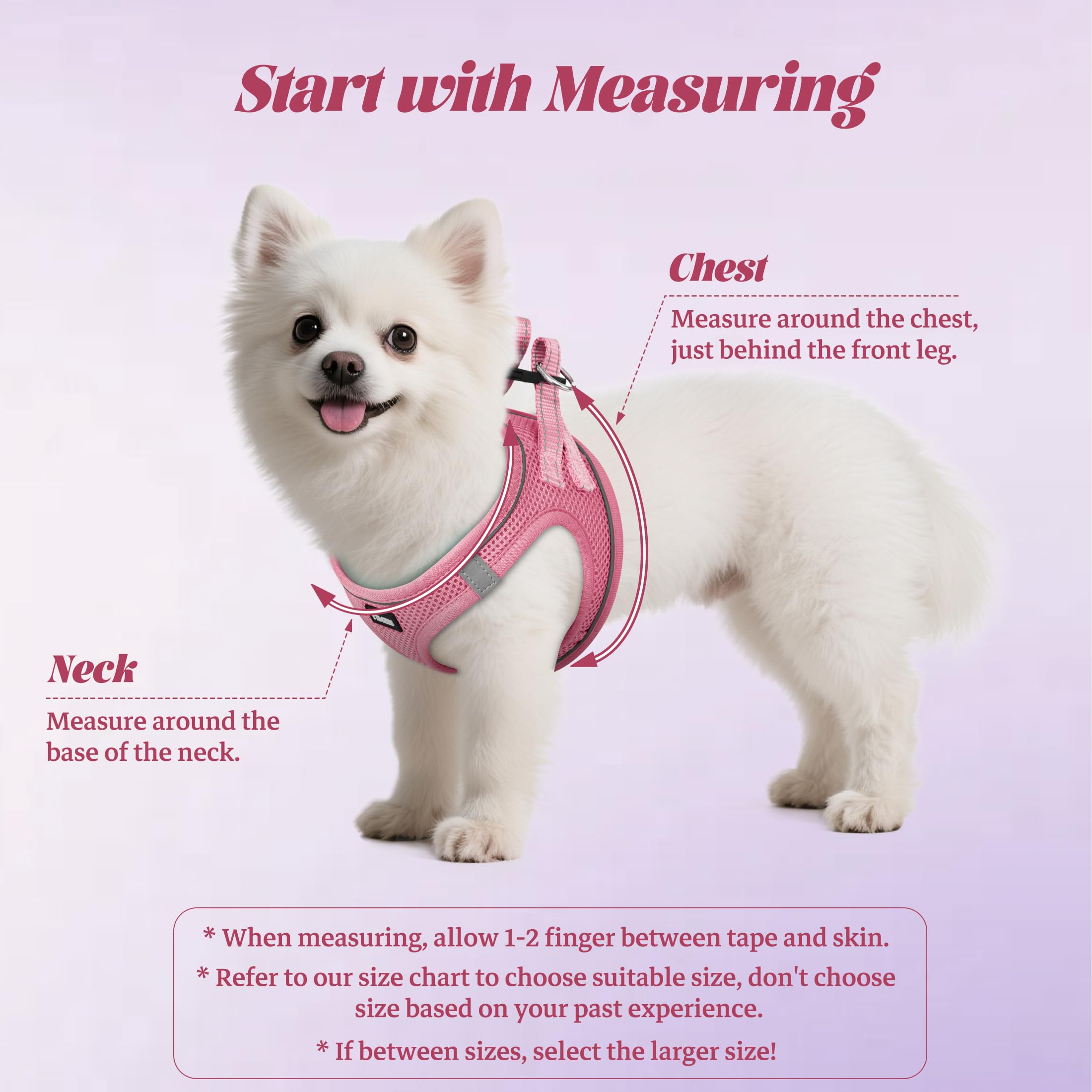 No Pull Dog Puppy Harness and Leash Set Reflective Mesh Vest Small