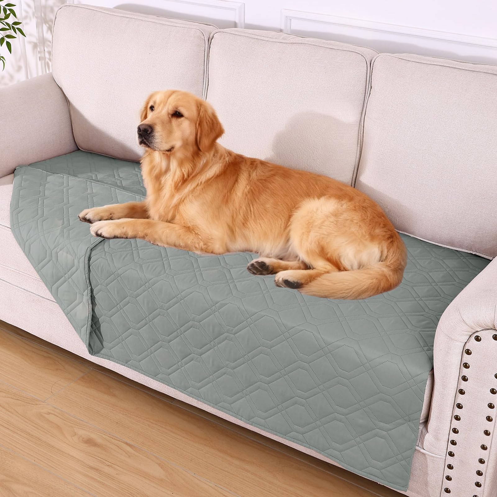 hyha Waterproof Dog Bed Blanket - Soft Pet Blanket & Sofa Cover for Dogs