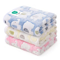 Luciphia 3 Pack Cute Dog Blankets Soft Fleece for Small Puppy Cat,23"x16"