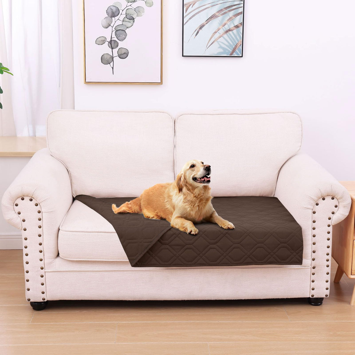 hyha Waterproof Dog Bed Blanket - Soft Pet Blanket & Sofa Cover for Dogs