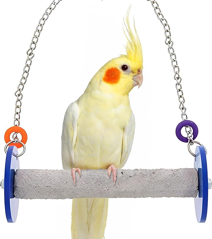 Sweet Feet and Beak Roll Bird Swing, X-Large, Outdoor Pedicure Perch