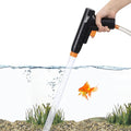 hygger Aquarium Gravel Cleaner Kit, Fish Net Aquarium Cleaning Brush, Patented Water Changer Gravel Vacuum Fish Tank Sand Cleaner Kit Aquarium Siphon Vacuum Cleaner with Water Hose Controller Clamp