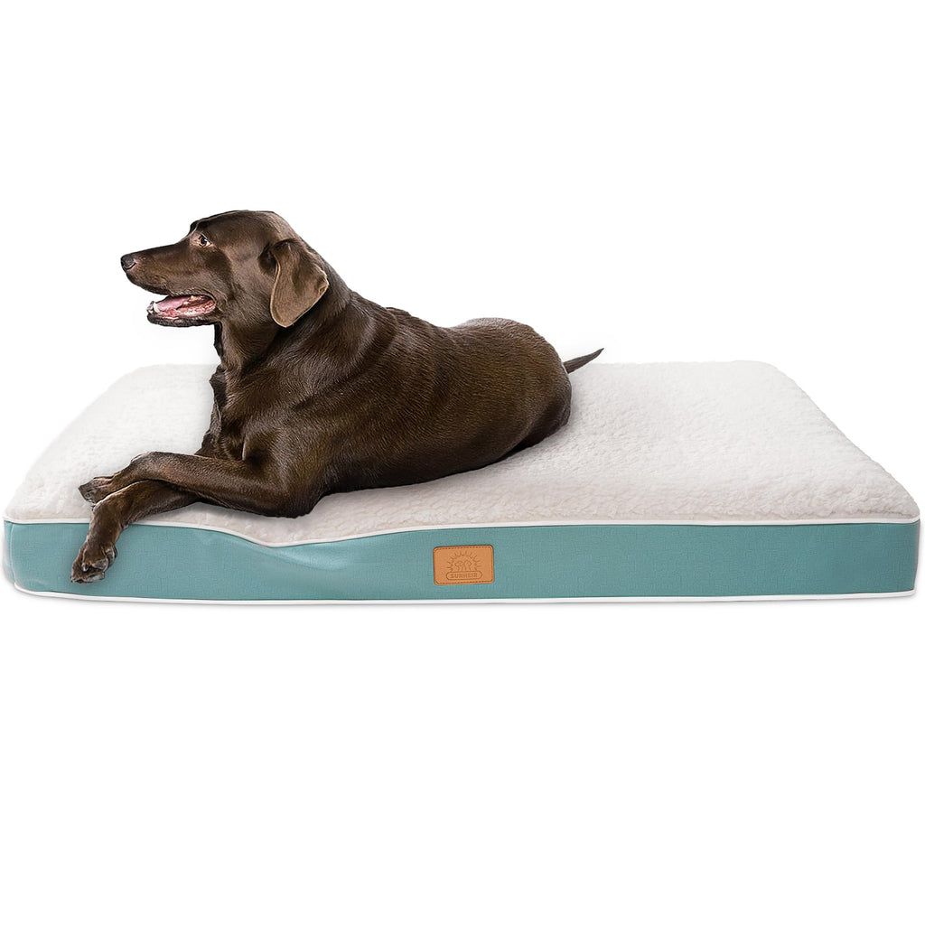 Sunheir Orthopedic Dog Beds Large Sized Dog, Big Waterproof Dog Crate Pad