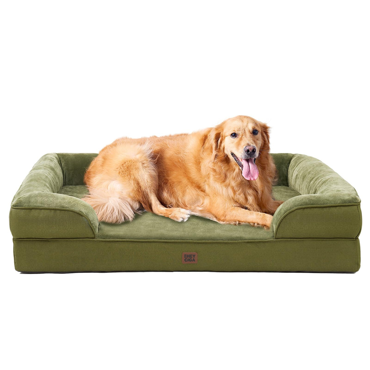 EHEYCIGA Orthopedic Extra Large Dog Bed, Waterproof Washable XL Pet Bed 44"