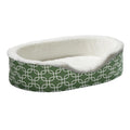 MidWest Homes for Pets Orthoperdic Egg-Crate Nesting Pet Bed w/ Teflon Fabric Protector, Large Green