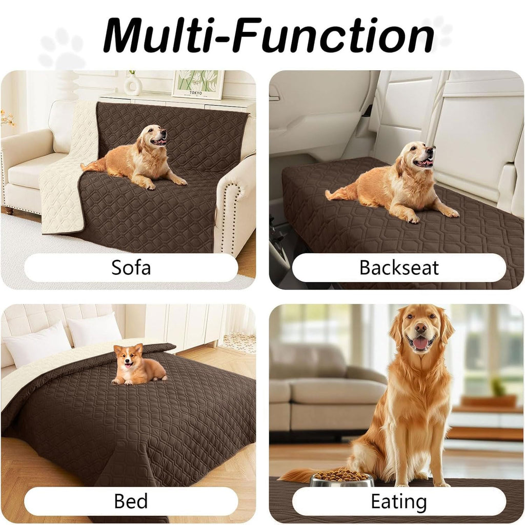 hyha Waterproof Dog Bed Blanket - Soft Pet Blanket & Sofa Cover for Dogs