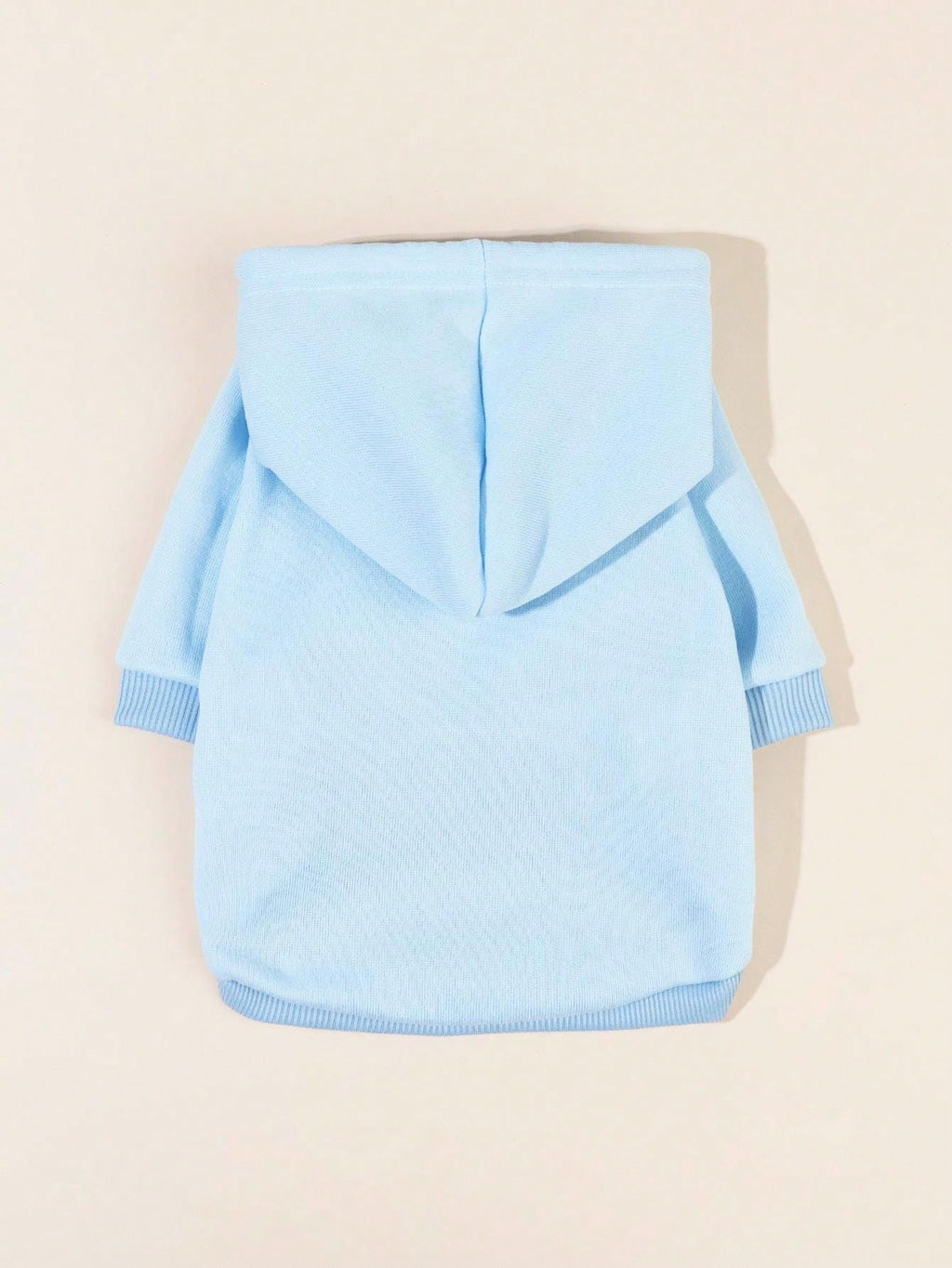 QWINEE Basic Dog Hoodie Sweatshirt Puppy Sweater Warm Cat Costumes Pet Clothes for Chihuahua Puppy Kitten Small Medium Dogs Light Blue XX-Small