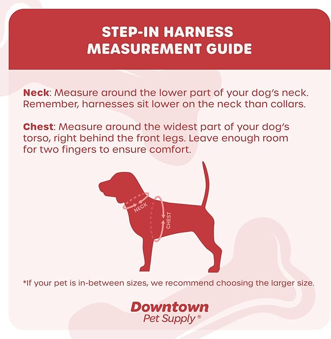 Downtown Pet Supply Step-in Dog Harness – No Pull, Adjustable Padded Mesh with Reflective Trim, Secure Buckle Strap – Comfortable & Breathable Small Dog Harness, X-Small, Dinosaur
