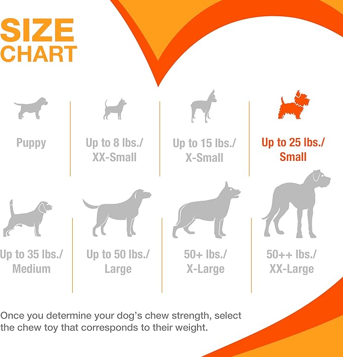 Nylabone Freezer Bone Puppy Chew Toy, Soothing Teething Toys for Puppies, Rubber & Terry Cloth, Peanut Butter Flavor, Small Dogs - Up to 25 lbs., 1 Count