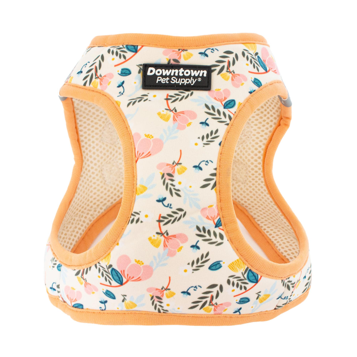 Downtown Pet Supply Step-in Dog Harness – No Pull, Adjustable Padded Mesh with Reflective Trim, Secure Buckle Strap – Comfortable & Breathable Small Dog Harness, Large, Pink