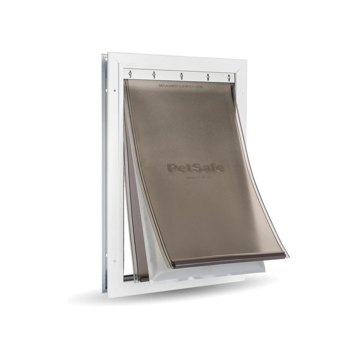 PetSafe Extreme Weather Aluminum Dog Door, 3-Flap Insulated, Medium