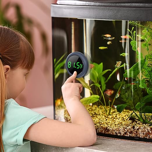 PAIZOO Aquarium Thermometer Digital, Highly Accurate Fish Tank Thermometer