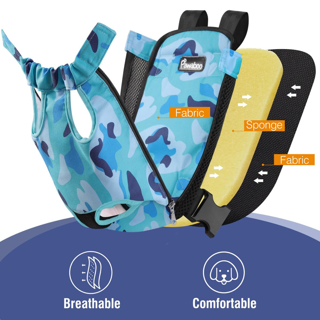 Pawaboo Pet Front Carrier Backpack for Small Medium Dogs