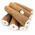 Bonka Bird Toys 1211 Pk6 Natural Bark Sola Sticks, 6-Pack, 3" Long, 1.25" Diameter, Soft Chew and Foraging Toy for Birds, Parrots, Parakeets, Cockatiels, Lightweight, Natural, Safe, Eco-Friendly