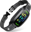 FAFAFROG Dog Bark Collar, Rechargeable Smart Collar, Anti Barking Training Collar with 5 Adjustable Sensitivity Beep Vibration, Bark Collar for Large Medium Small Dogs (Black)