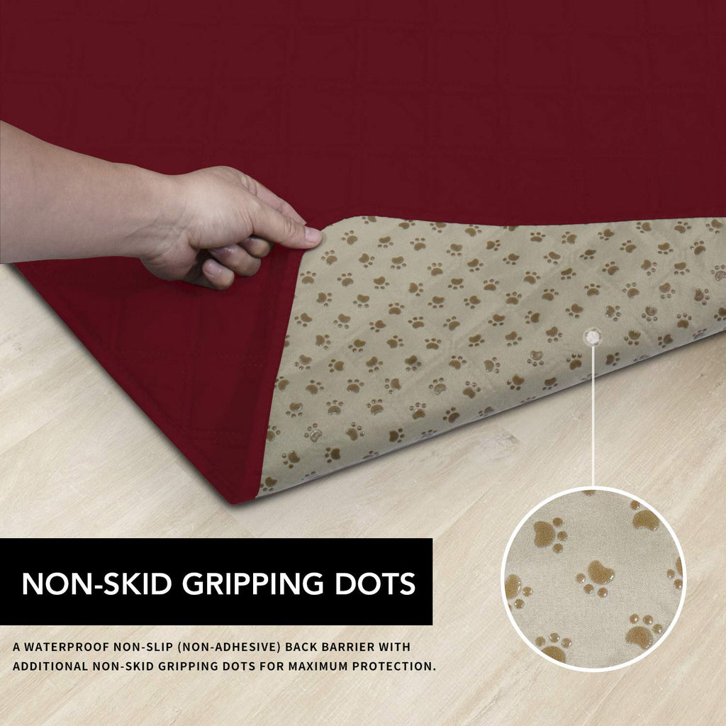 Easy-Going Waterproof Dog Bed Cover, Non-Slip Pet Blanket, 120x82in