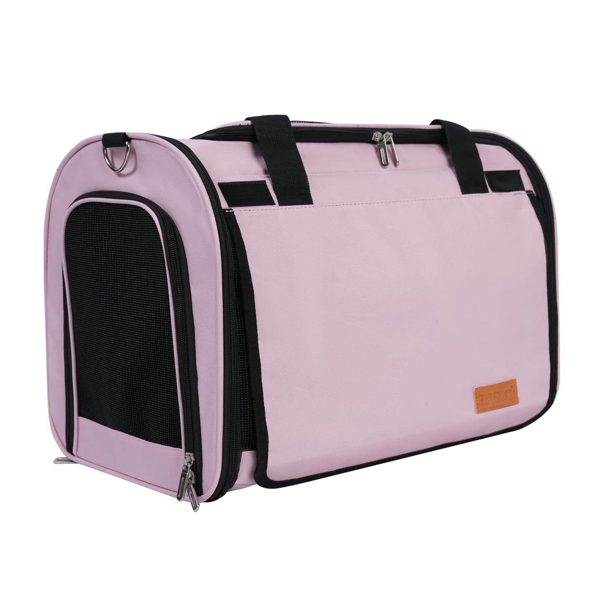 TWDEPART Cat Carrier Backpack - Multifunctional, Firm & Foldable with Roll-Up Shade, Breathable Design Includes Collapsible Bowl and Cushion (Blue)