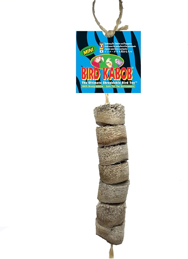 Wesco Pet Ole Bird Kabob Shreddable Bird Toy