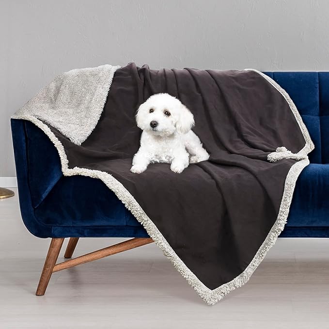 Kritter Planet Waterproof Reversible Pet Blanket for Small Dogs
