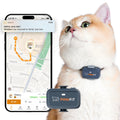 Pawfit Lite 4G GPS Cat Tracker, Live Tracking, Ultra-Light, Charcoal Grey